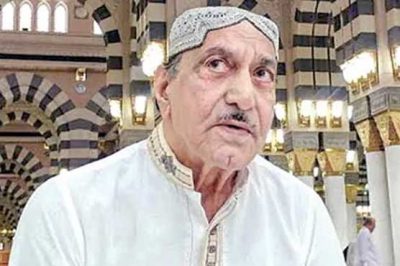 Mustafa Qureshi took the salvation of perform Umrah