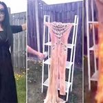 Afghan singer burned his clothes after objections