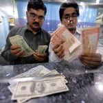 The US dollar was down to Rs 106