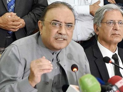 The ruling may million try but they will not be spared, Asif Ali Zardari
