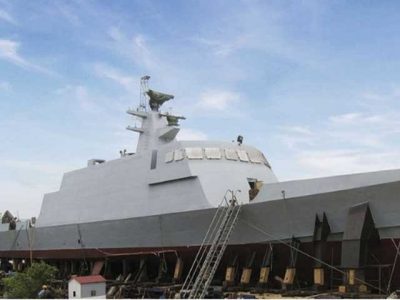 The third ship of Pakistan Maritime Agency was patrolling Karachi