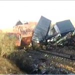 Goods vehicles collided near Kotri, suspended train traffic