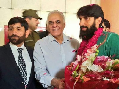 To warm welcome Misbah Ul Haq on return