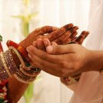 The girl was kidnapped groom on their wedding pavilion
