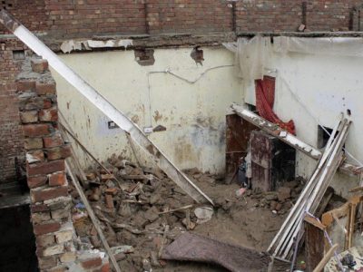Roof collapsed in Swat kills 3 members of a family