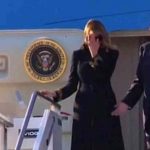 Melania also shook off hand of Trump in Rome