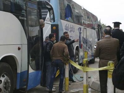 35 Christians killed from bus fire in Egypt