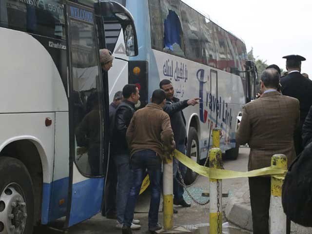 مصر میں عیسائیوں کی بس پر فائرنگ سے 35 افراد ہلاک