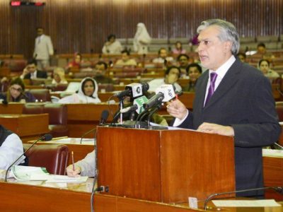 Minister of Finance present the budget in the National Assembly