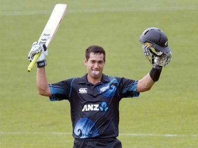 Ross Taylor to lift the secrets of the tongue sticking out of mouth on completion of the century