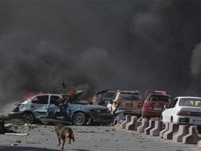 80 people killed in bomb blast in Kabul's diplomatic area, more than 350 injured,