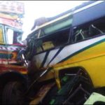 Jhelum: one man killed and 10 injured in bus-truck collision