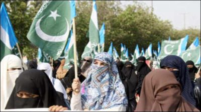 Karachi: The influx of women in the Jamaat-e-Islami protest
