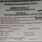Karachi: paper out of chemistry twelfth class
