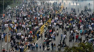 Intensified anti-government protests in Venezuela