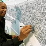 British artist's drawings surprised to the world