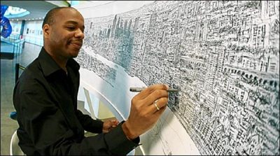 British artist's drawings surprised to the world