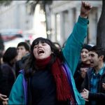Demonstrations for education reform in Santiago