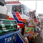 Goods transport strike, run out of ports