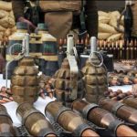Weapons, ammunition recovered from Gahi khan chowk of Quetta
