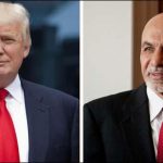 American president met Ashraf Ghani shortly