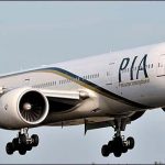 PIA security seals affixed to various parts of the airoplane