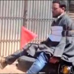 The Kashmiri youth reaction to bind the jeep