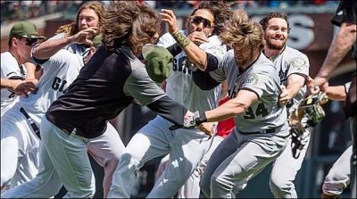 Change the baseball ground into the arena in the United States