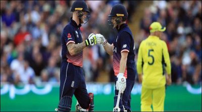Champions, Trophy:, England ,beat ,Australia, Bangladesh, in ,semi-final