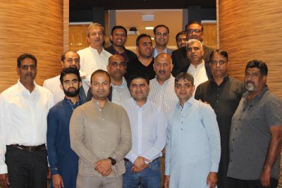 Group Photo: Participants of Annual Aftar Dinner by France Pakistan Association
