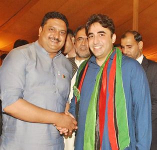 Senior, Leader, PPP, Spain, Chaudhry Sajid Gondal, meet, Chairman, Bilawal, Bhutto, Zardari, in, Bilawal, House, Lahore, for, requesting, reorganization, of, PPP, overseas