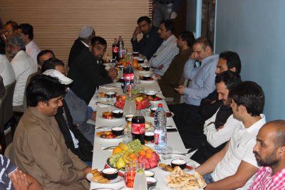 Participants of Annual Aftar Dinner by France Pakistan Association