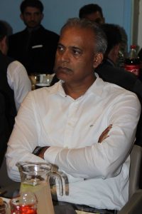 Chaudhry Muhammad Azam, President Tehreek Minhaj ul Quran France at Annual Aftar Dinner by France Pakistan Association