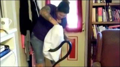The, 6-foot-long, snake, woman, caught, in, the ,house