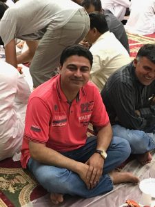 aftar, dinner, at, minah ul Quran, international, center, Allama Hassan Mir Qadri, addressed,the, participants