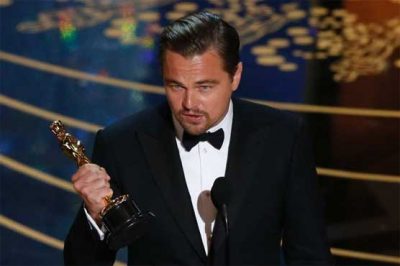 Money laundering scandal, Leonardo DiCaprio returned the Oscar award
