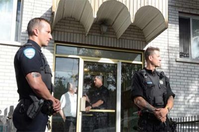 Attack of a person with knife on US air base, one pollice official injured