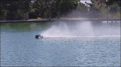 Truck, having, a, speed, of, a bullet, on, waters, invented, very, interesting