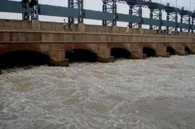 Water level increased in the river Chenab from rain, alert affluent