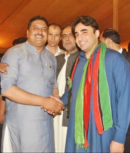 Senior, Leader, PPP, Spain, Chaudhry Sajid Gondal, meet, Chairman, Bilawal, Bhutto, Zardari, in, Bilawal, House, Lahore, for, requesting, reorganization, of, PPP, oversease