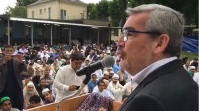 Paris, Namaz e Eid ul Fitar, organized by, Municipal Corporation