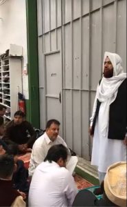 Qari Luqman Haider, offering Namaz e Eid ul Fitar at Masjid e Quba