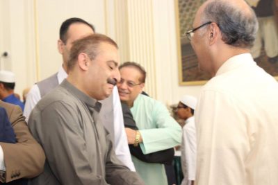 with Ambassador Moenn ul Haq 