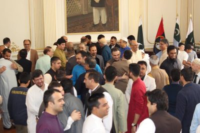 with Ambassador Moenn ul Haq 