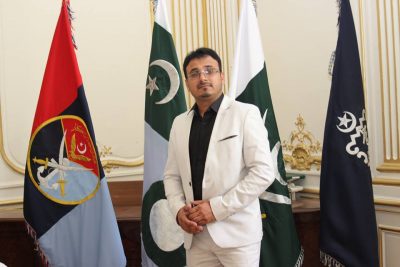 with Ambassador Moenn ul Haq 