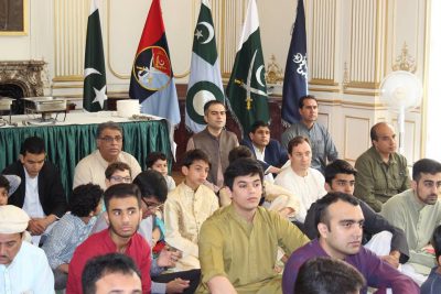 with Ambassador Moenn ul Haq 