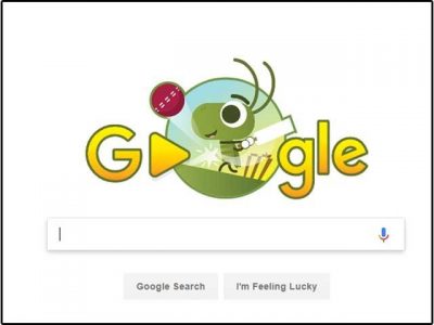 Google launched a new Doodle on the occasion of Champions Trophy