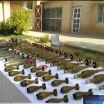 Action under operation Radd-ul-Fasaad in Kohlu, recovered large number of weapons