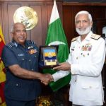 President navy chief meets top Sri Lanka military leadership