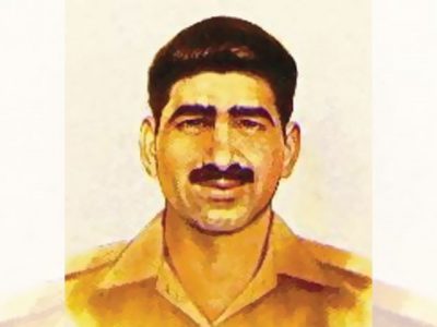 Sawwar Mohammad Hussain martyr of Haider birthday is being celebrated today